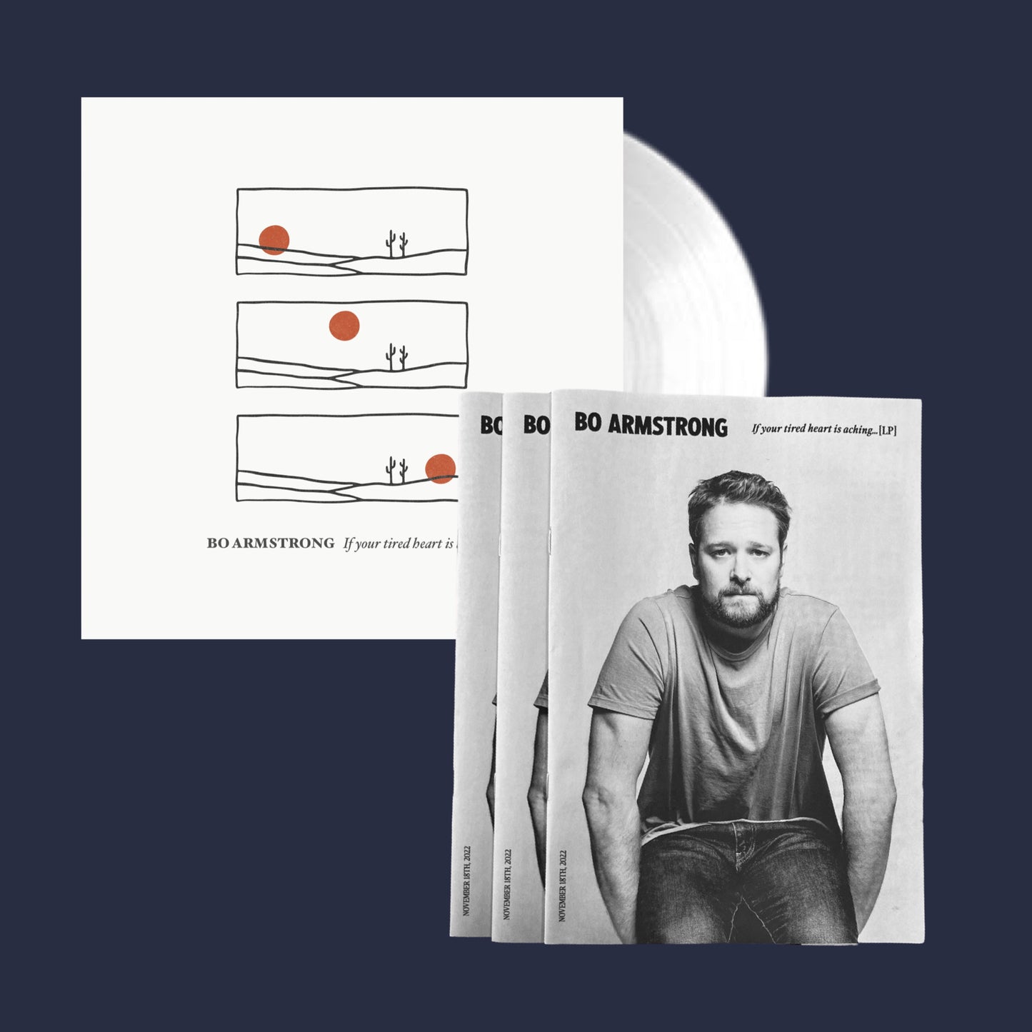 Vinyl + Zine Bundle: If your tired heart is aching...[LP, 2022]
